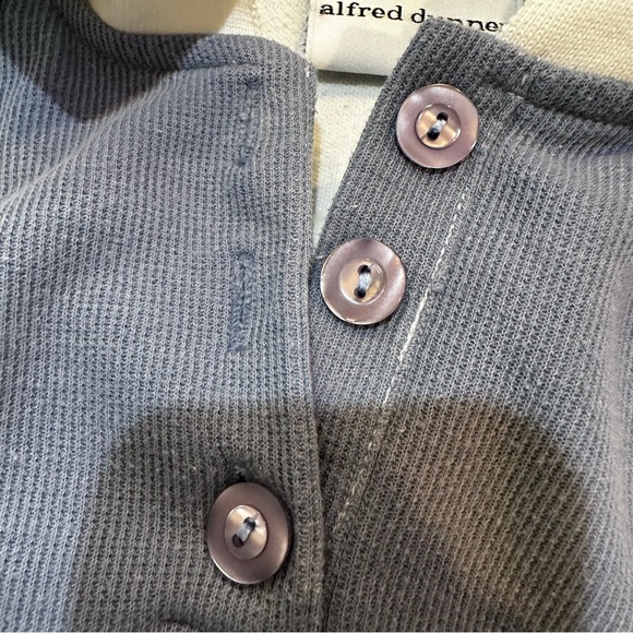 Vintage Alfred Dunner Nautical Tropical Hibiscus Fish Seahorse Embroidered Top - Picture 3 of 16